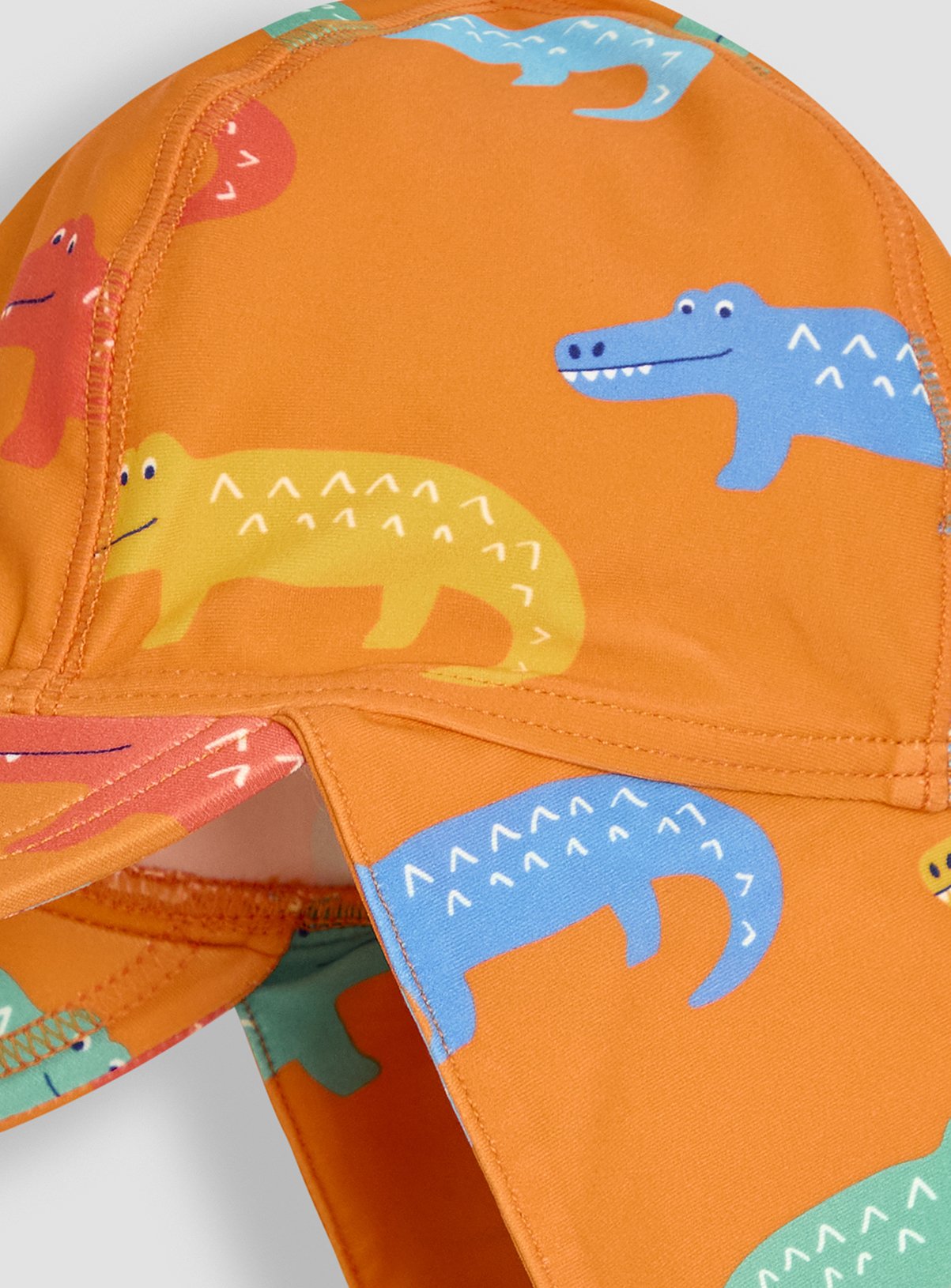 JOJO MAMAN BÉBÉ Crocodile Sun Protection Hat 3-4 Years - Image 3 thumbnail