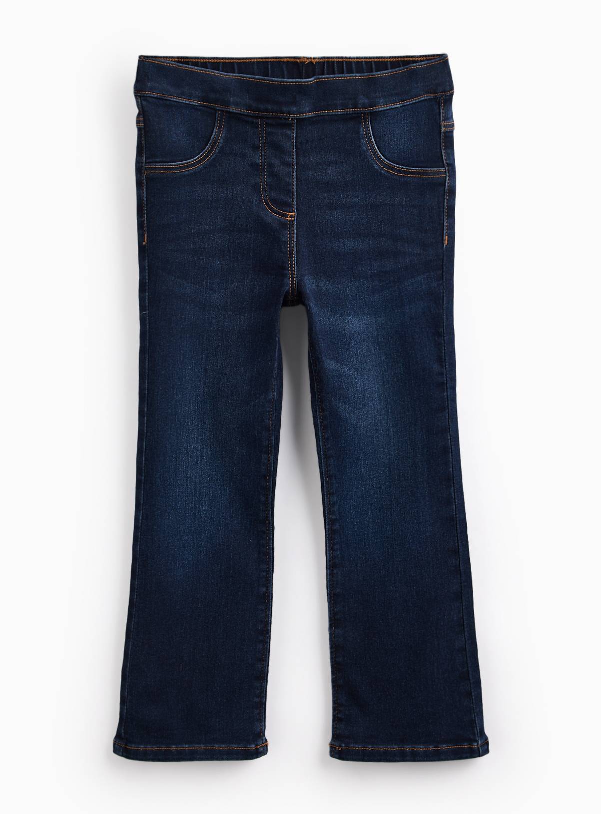 Blue Denim Flared Jeggings 7-8 years - Image 1