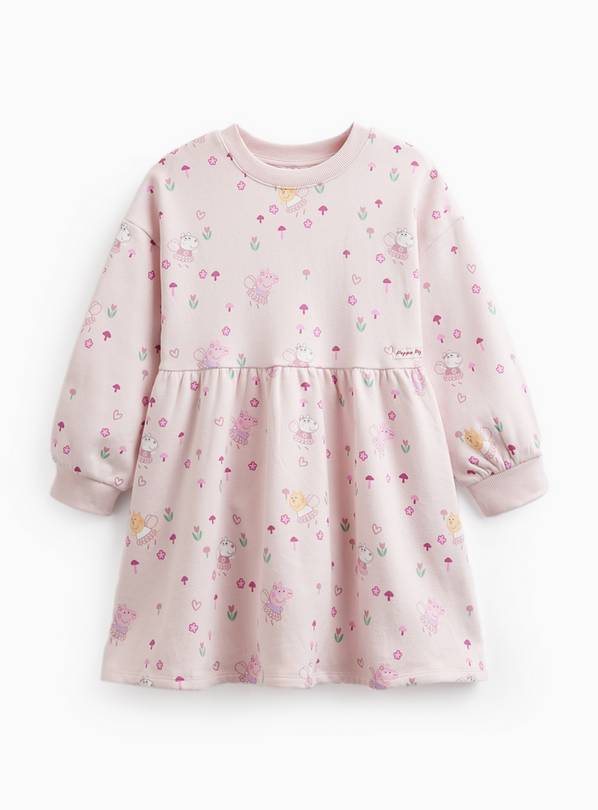 Peppa Pig Character Sweatshirt Dress 6-7 years