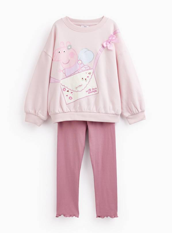 Peppa Pig Sweatshirt & Ribbed Legging Set 4-5 years
