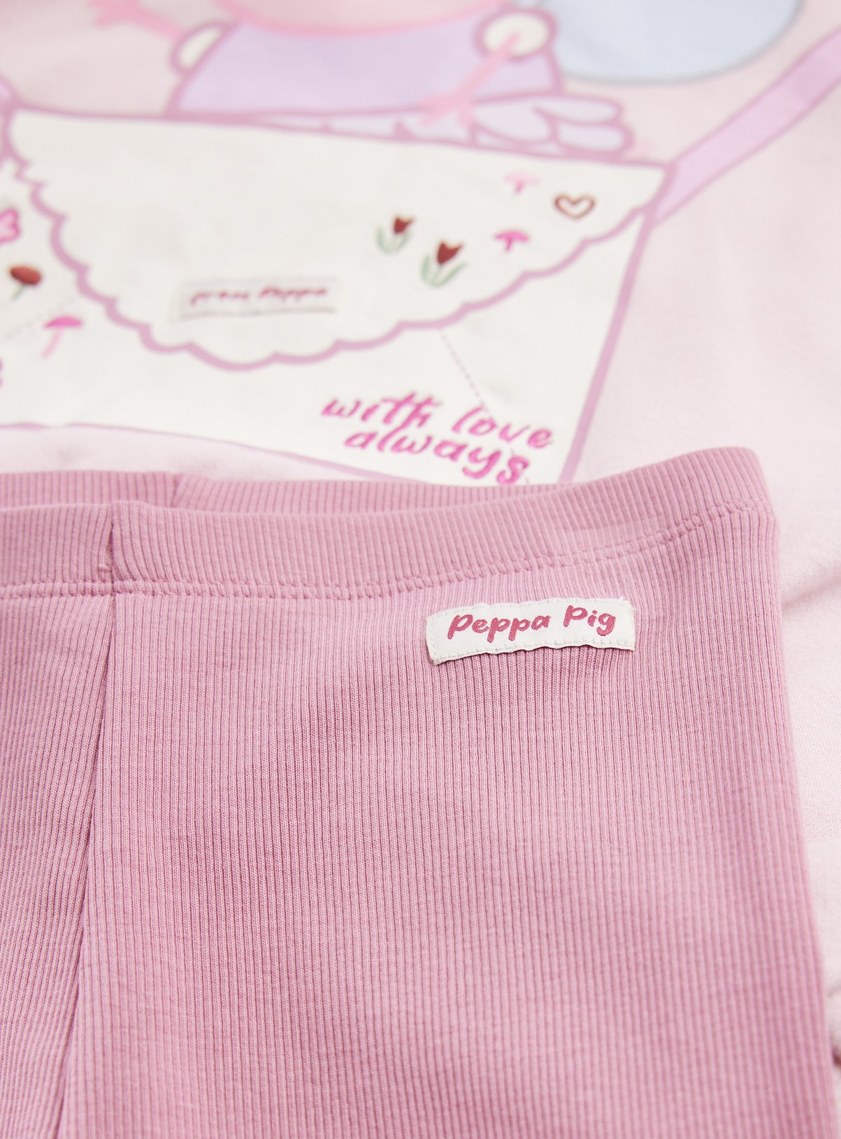 Peppa Pig Sweatshirt & Ribbed Legging Set 3-4 years - Image 2 thumbnail