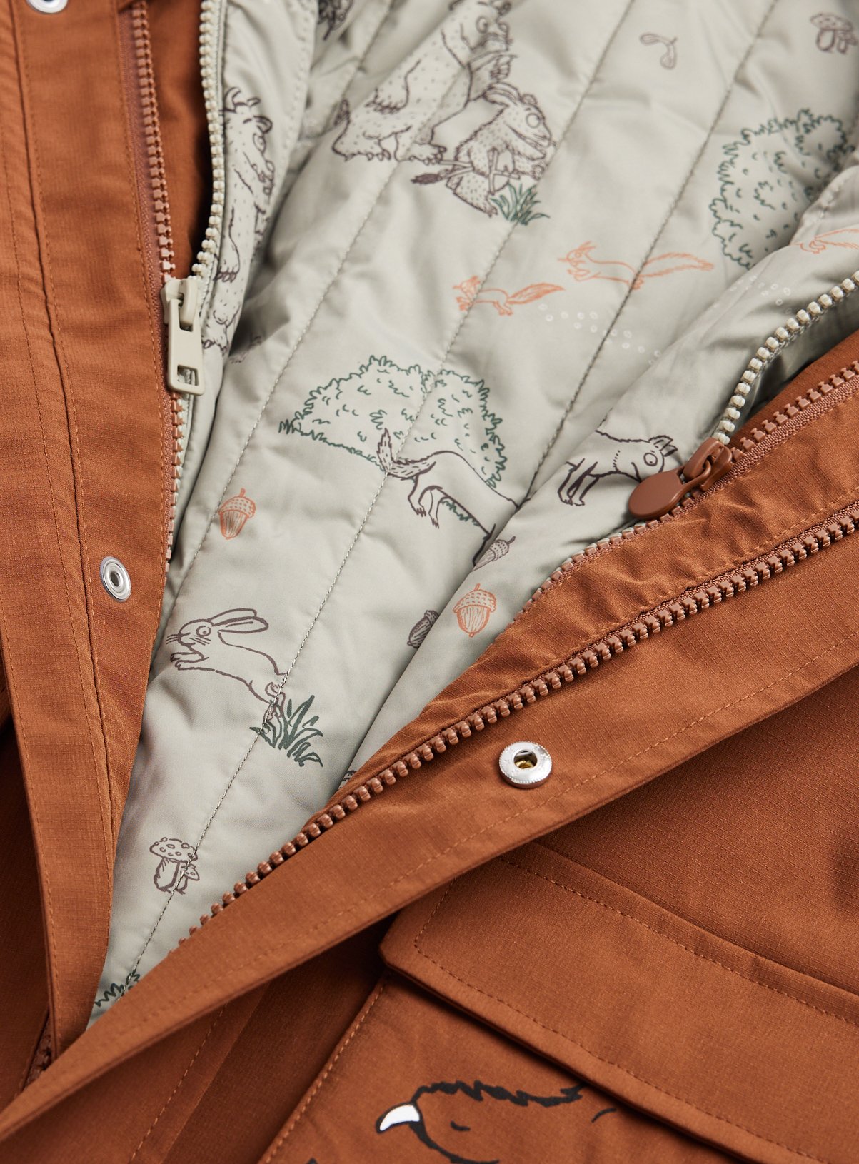 Brown Gruffalo Jacket  3-4 Years - Image 4 thumbnail