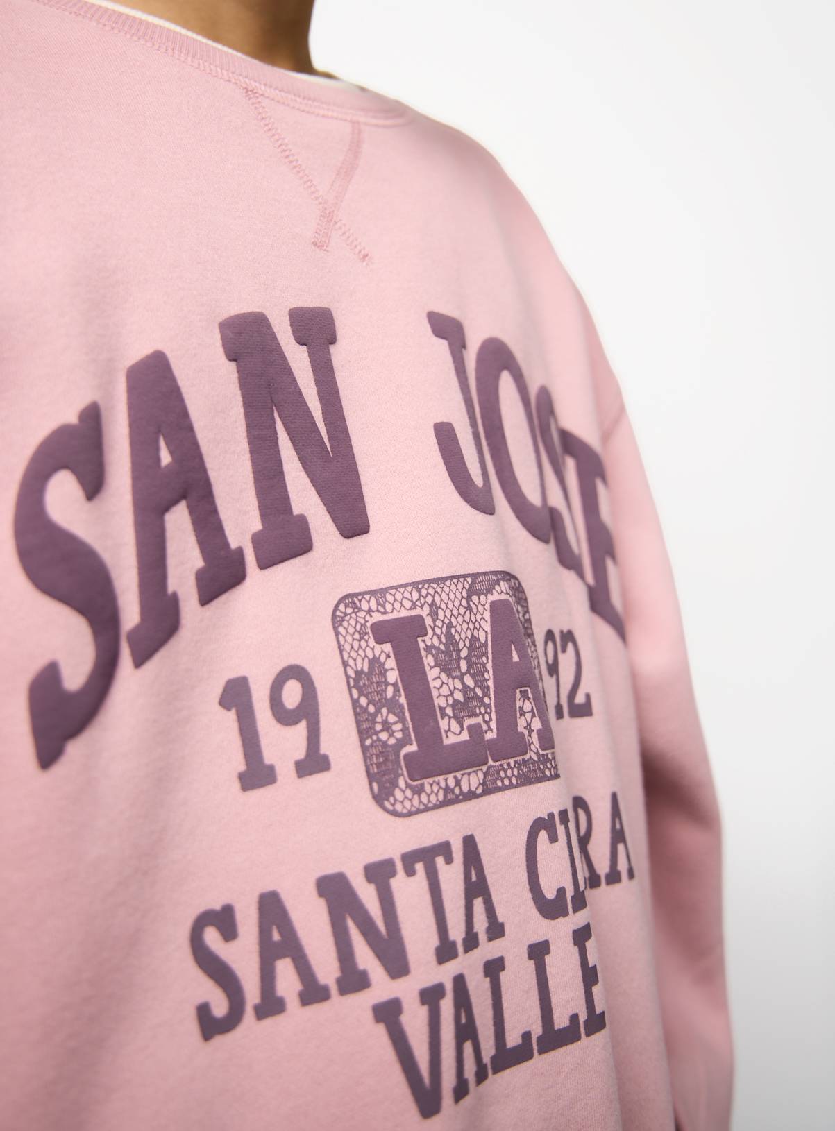 Pink San Jose Graphic Sweatshirt 11 years - Image 2