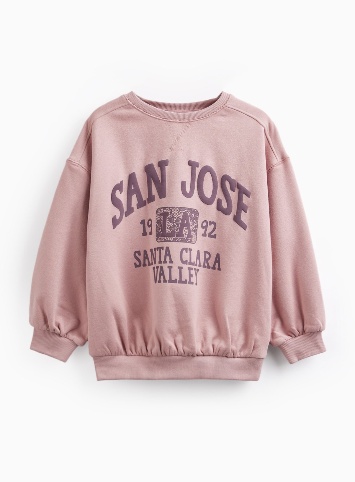 Pink San Jose Graphic Sweatshirt 11 years - Image 3 thumbnail