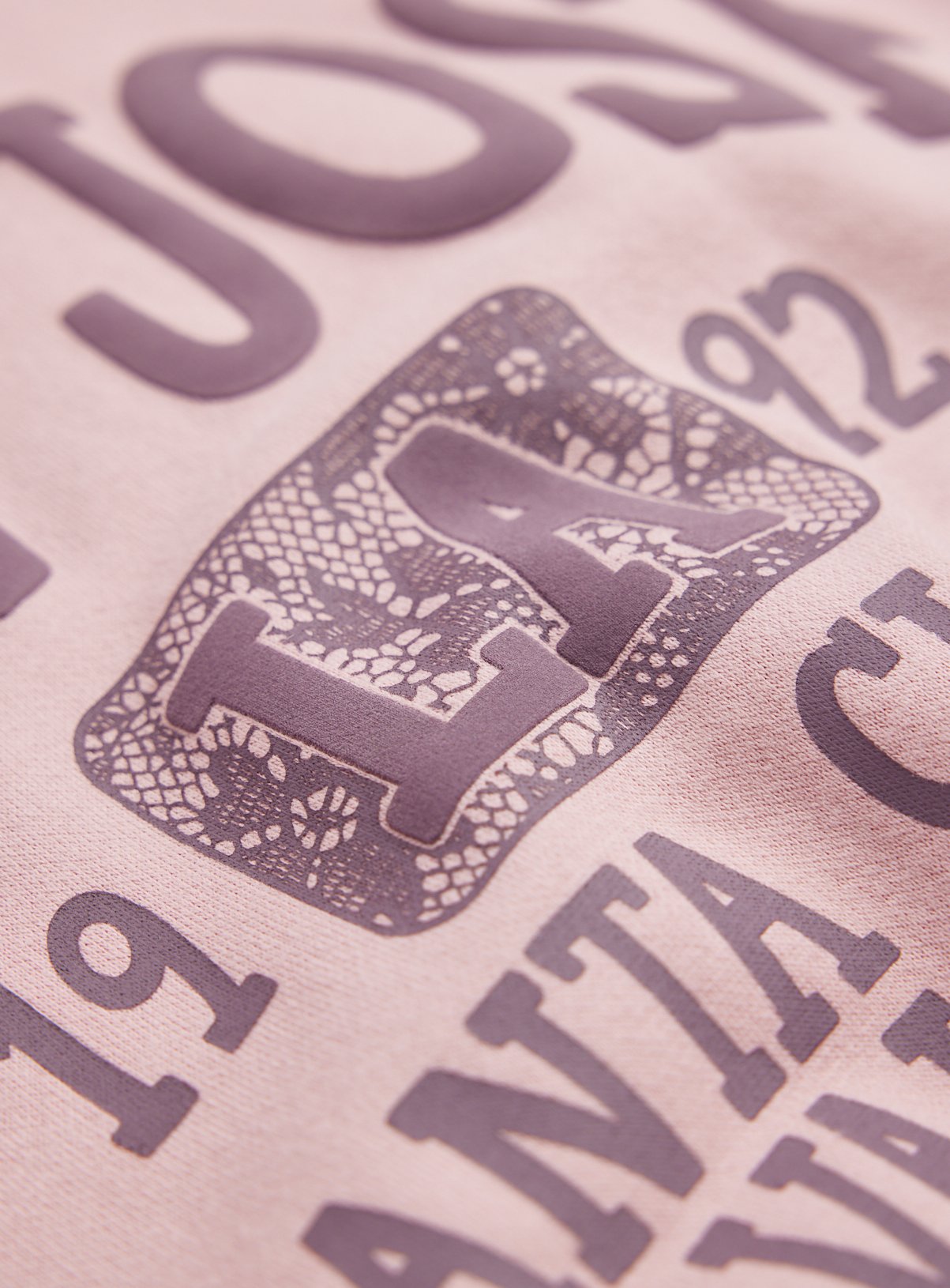 Pink San Jose Graphic Sweatshirt 11 years - Image 4 thumbnail