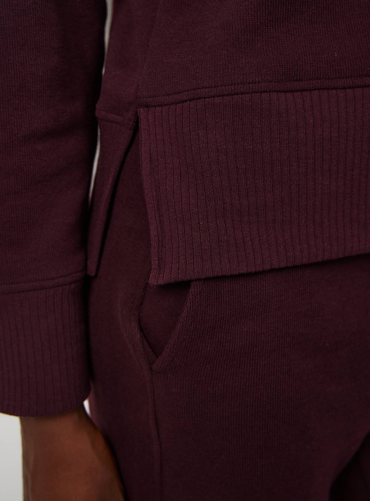 Soft Touch Plum Hoodie Co-ord XL - Image 3