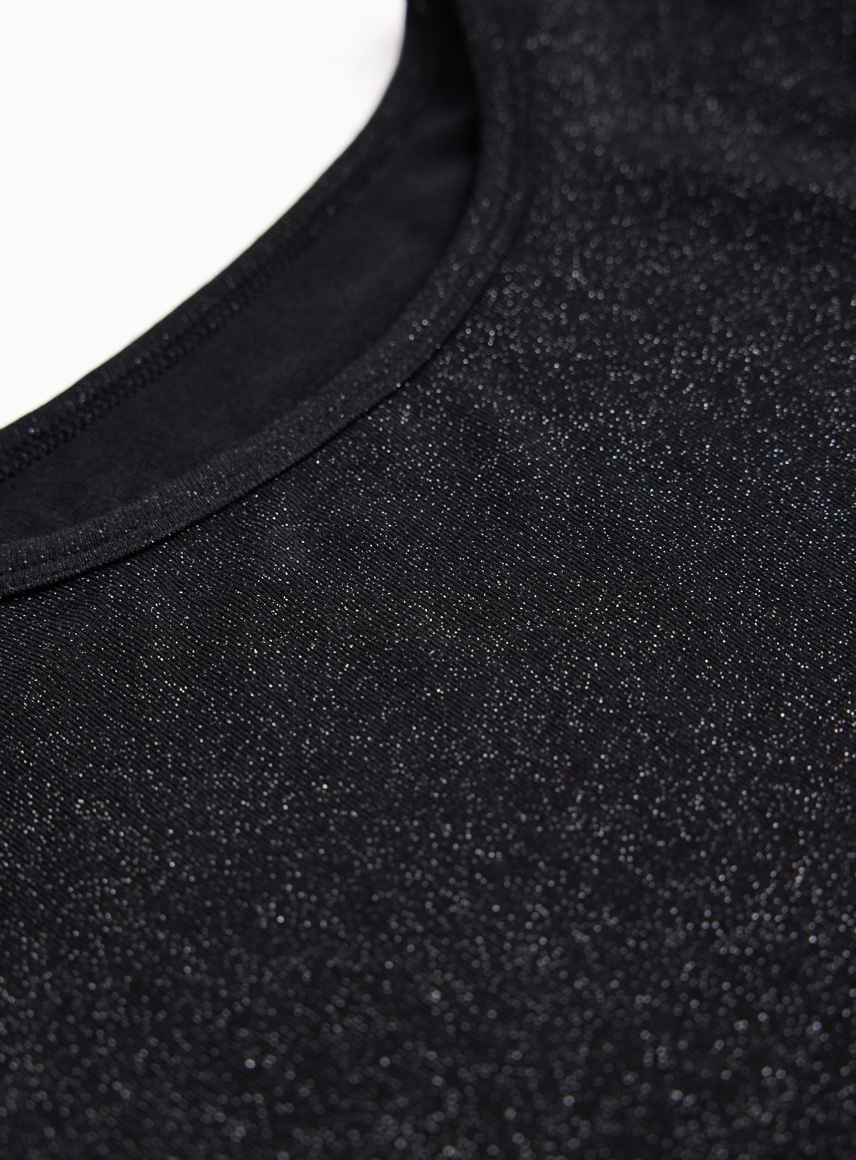 Black & Glitter Thermal Long-Sleeved Top 6-7 years - Image 2 thumbnail
