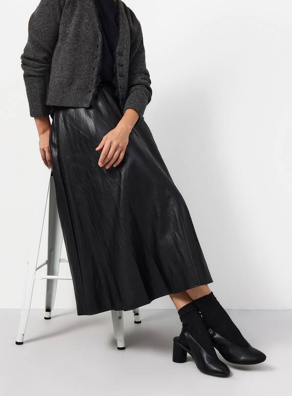 PU Full Midi Skirt 6