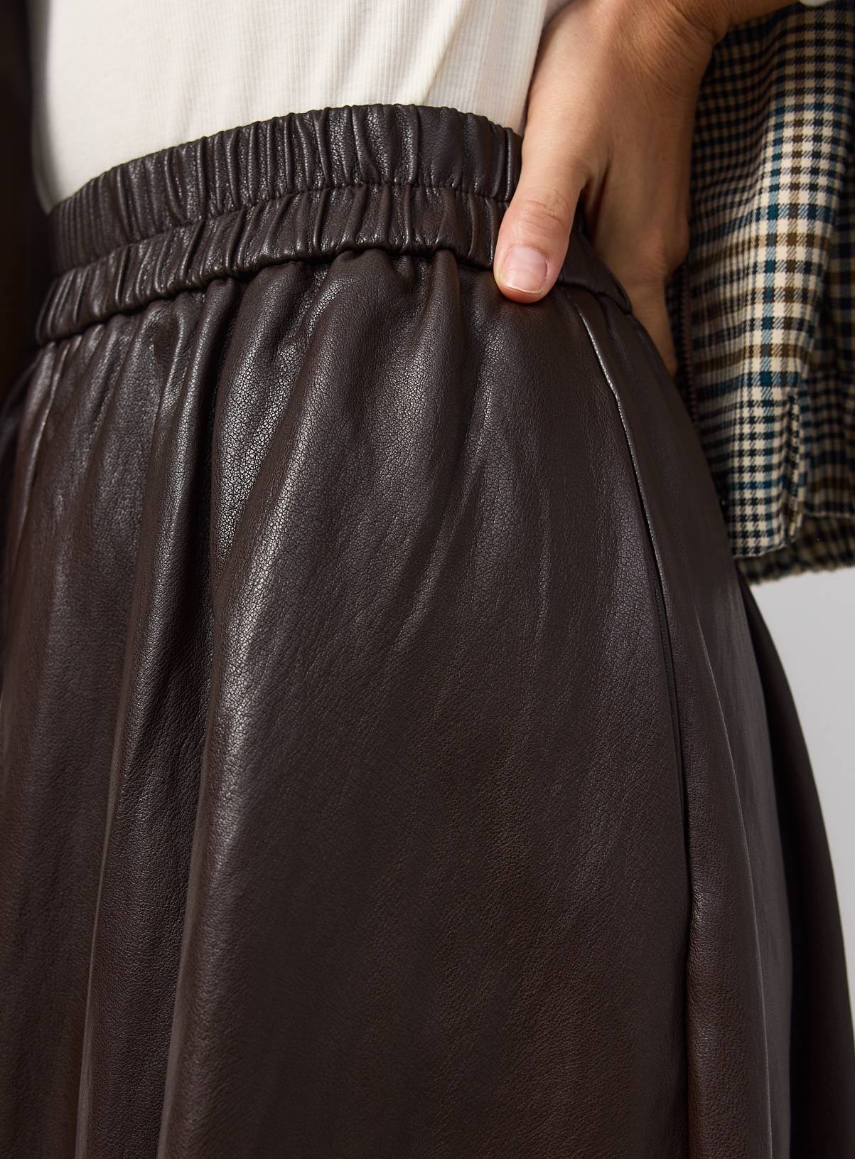 PU Full Midi Skirt 16 - Image 3