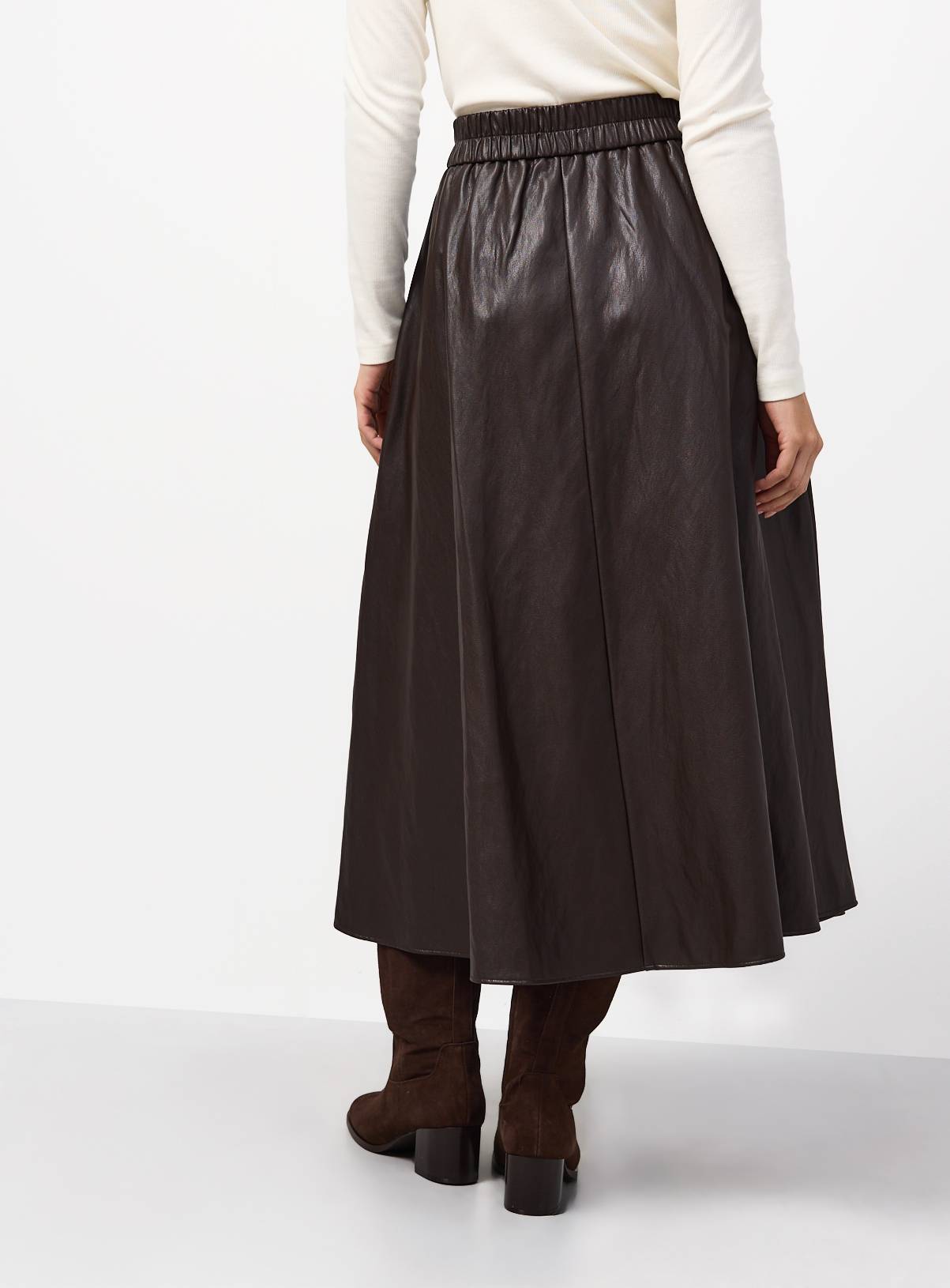 PU Full Midi Skirt 16 - Image 4