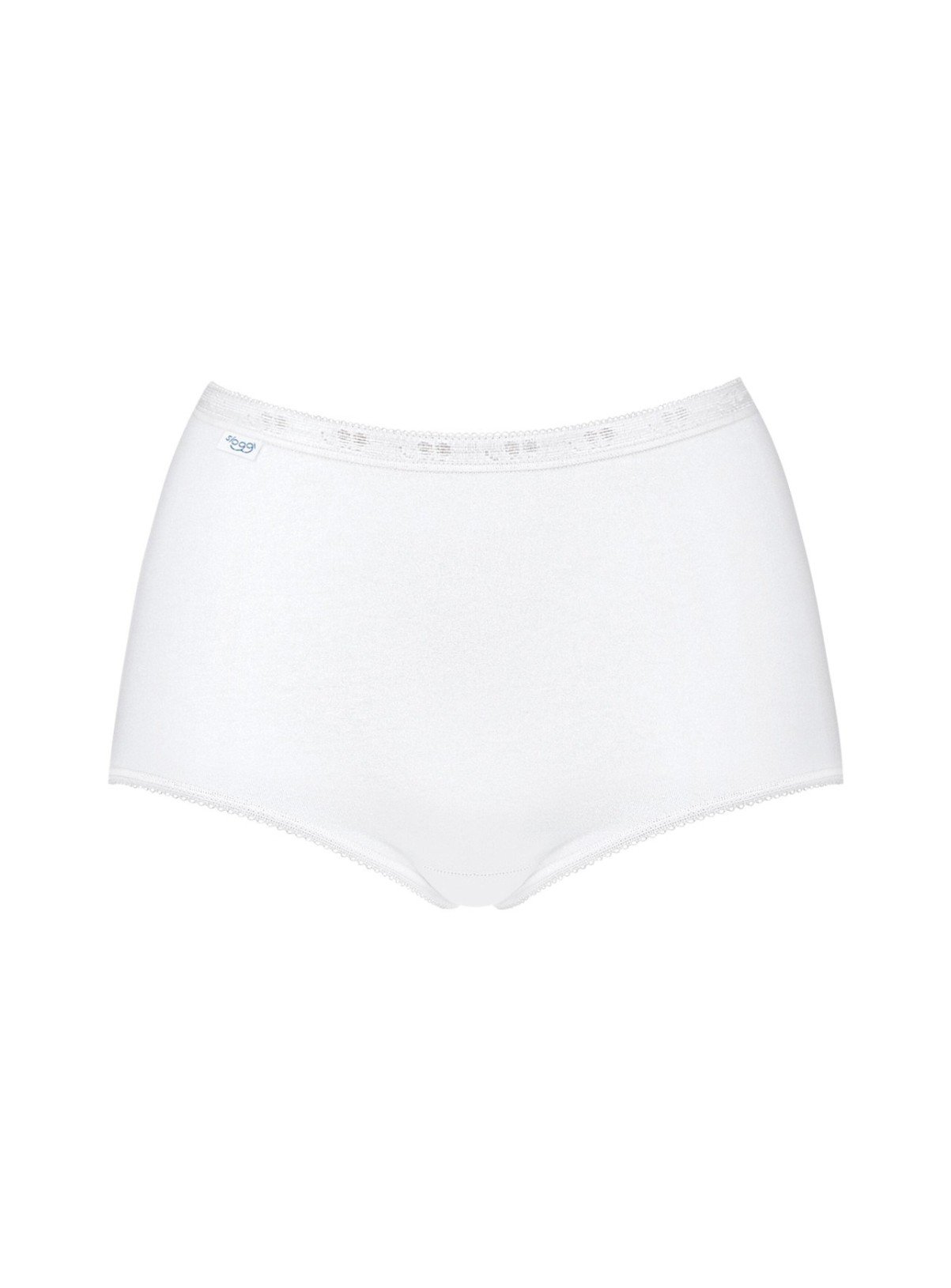 SLOGGI Sloggi Basic Maxi Knickers 3 Pack White 10 - Image 6 thumbnail