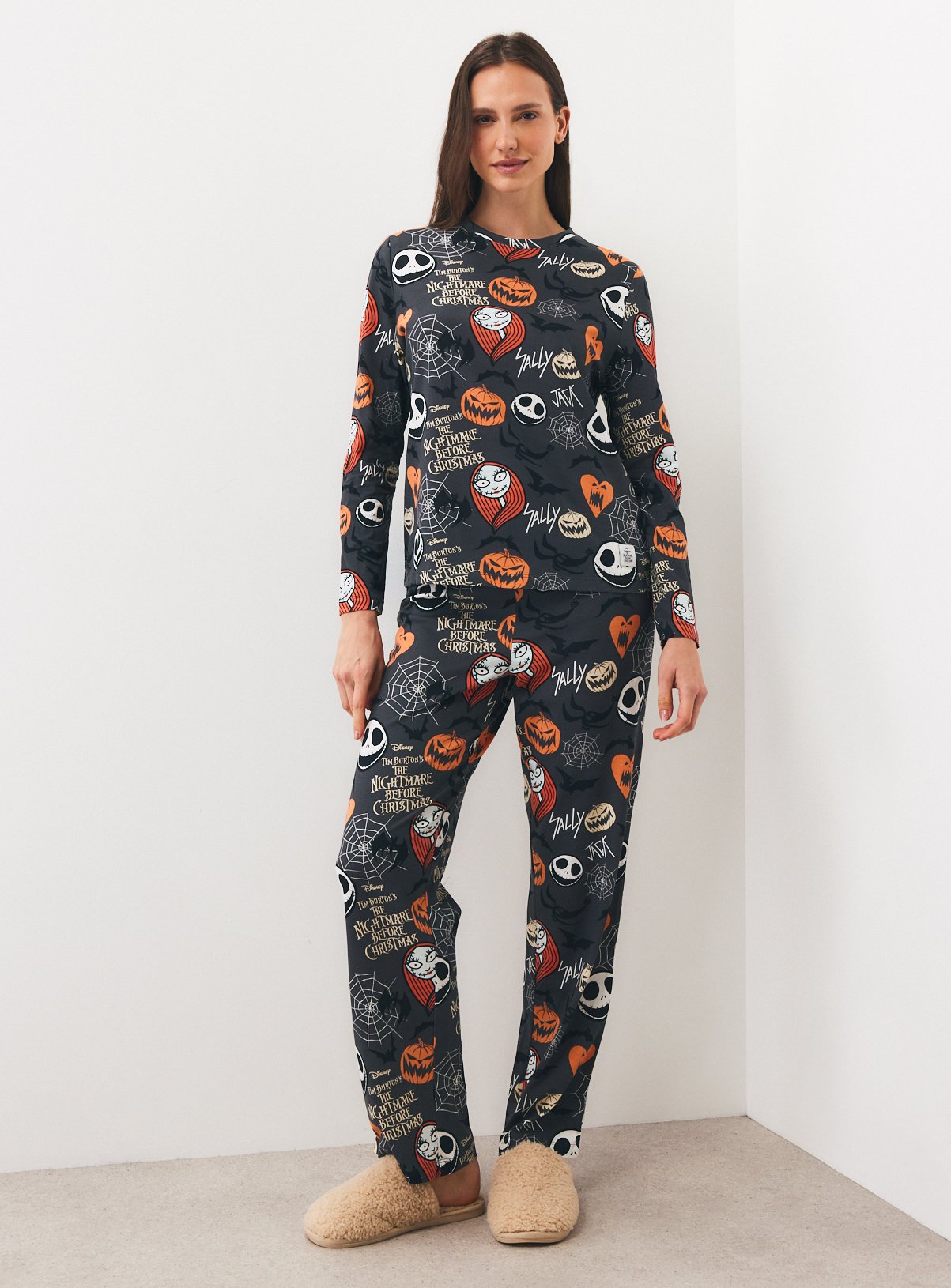Family Matching The Nightmare Before Christmas Pyjama Set XL - Image 2 thumbnail