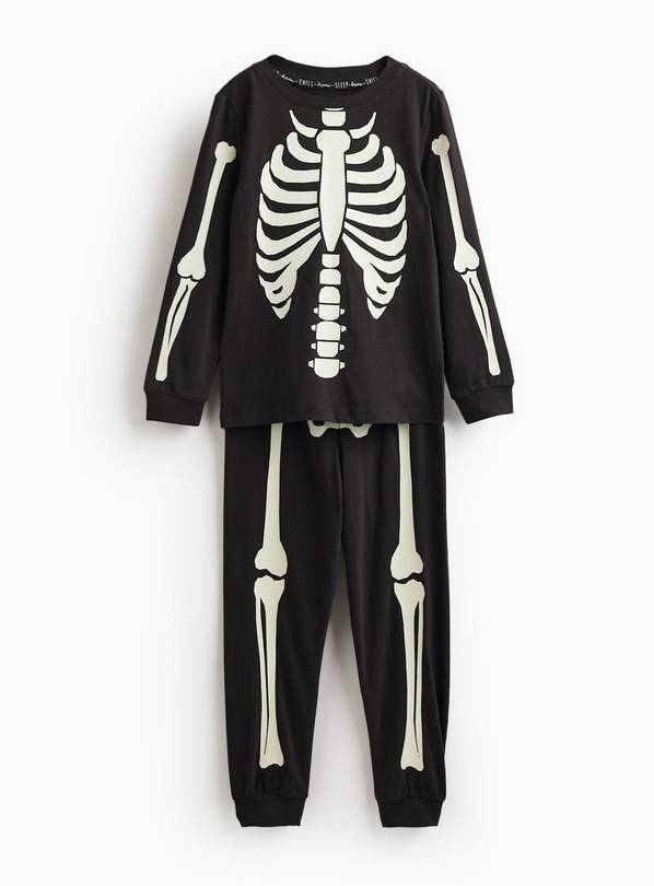 Halloween Skeleton Top & Bottom Set 5-6 years