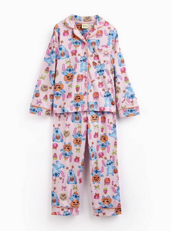 Family Matching Disney Stitch Halloween Traditional Pyjama Set 4-5 years