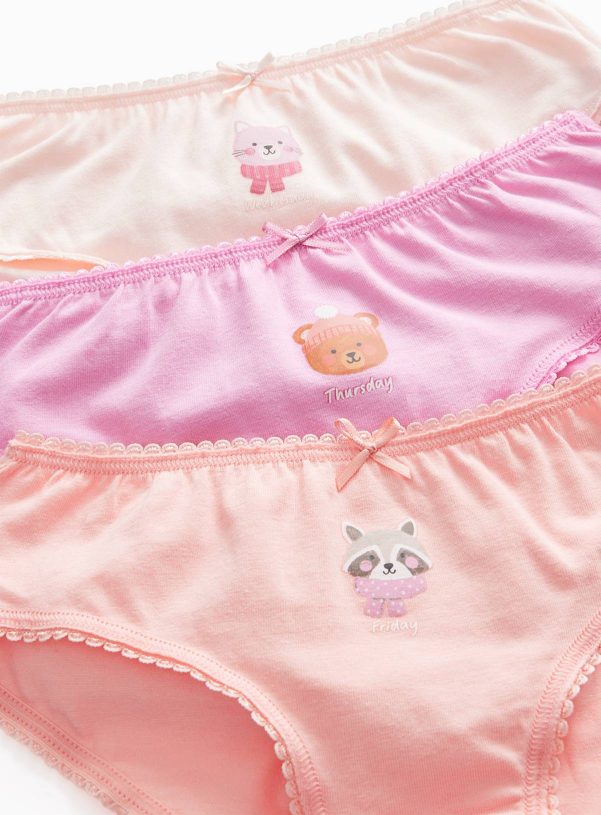 Days of the Week Animal Briefs 10-Pack 2-3 years - Image 2