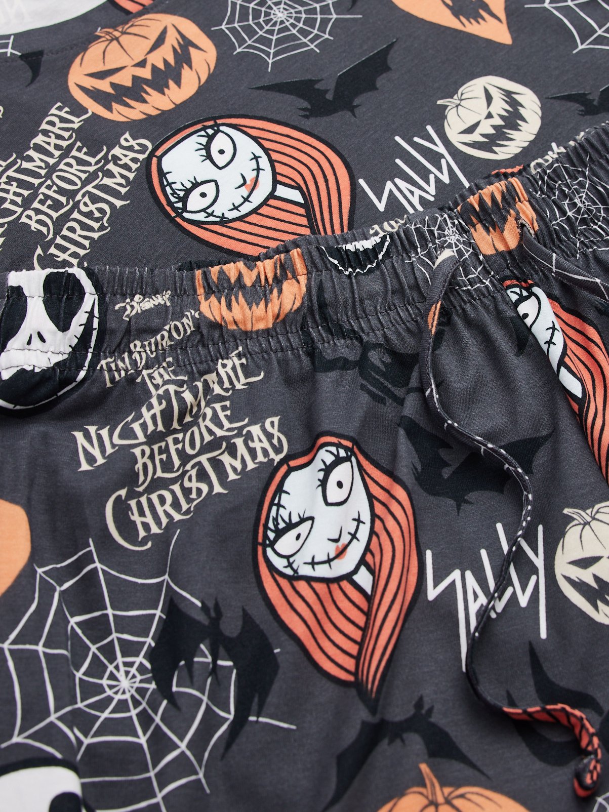 Family Matching The Nightmare Before Christmas Pyjama Set XL - Image 2 thumbnail