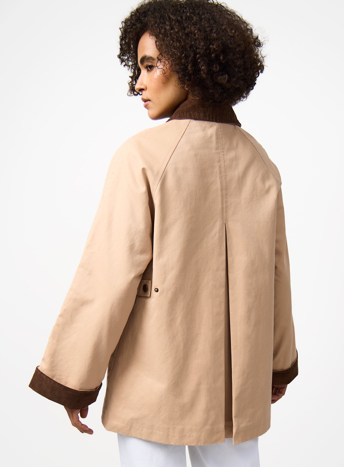 Natural Wax Car Coat L - Image 5 thumbnail