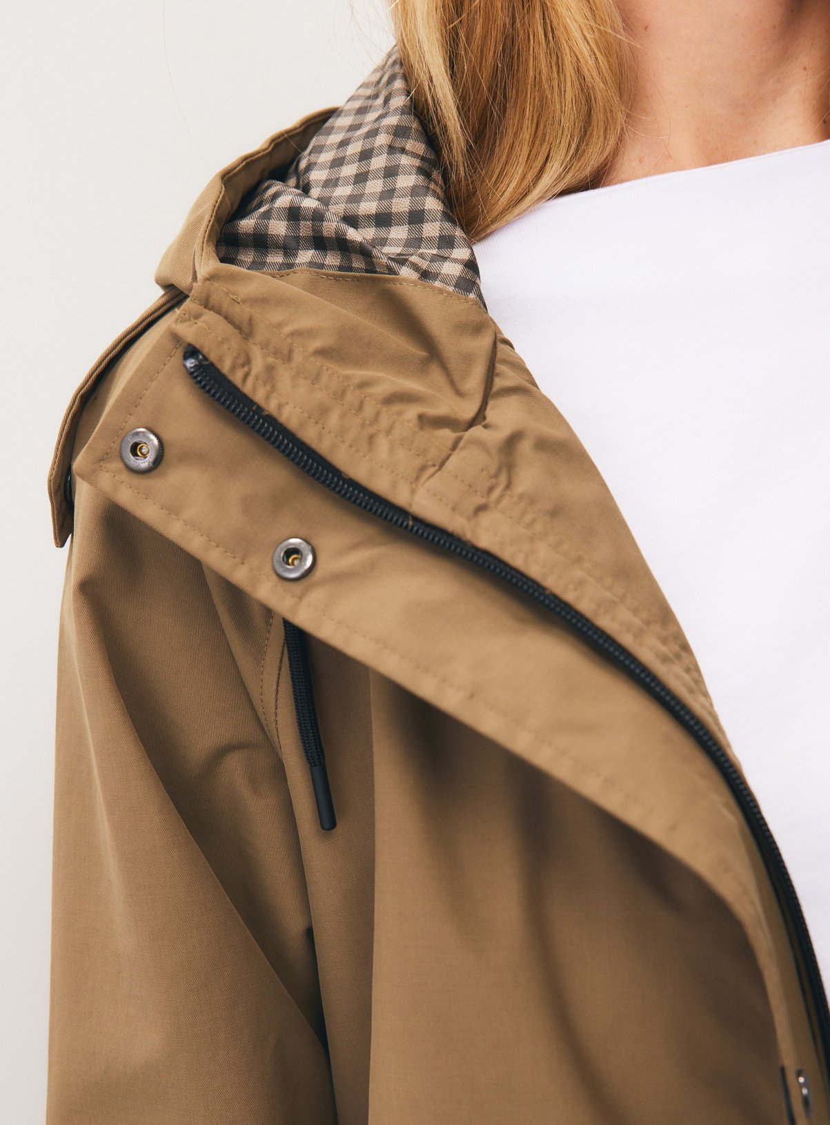 Stone Trench Parka Raincoat M - Image 2 thumbnail
