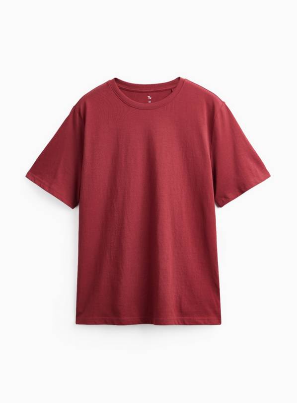 Red Regular Fit Short Sleeve T-Shirt XXXL