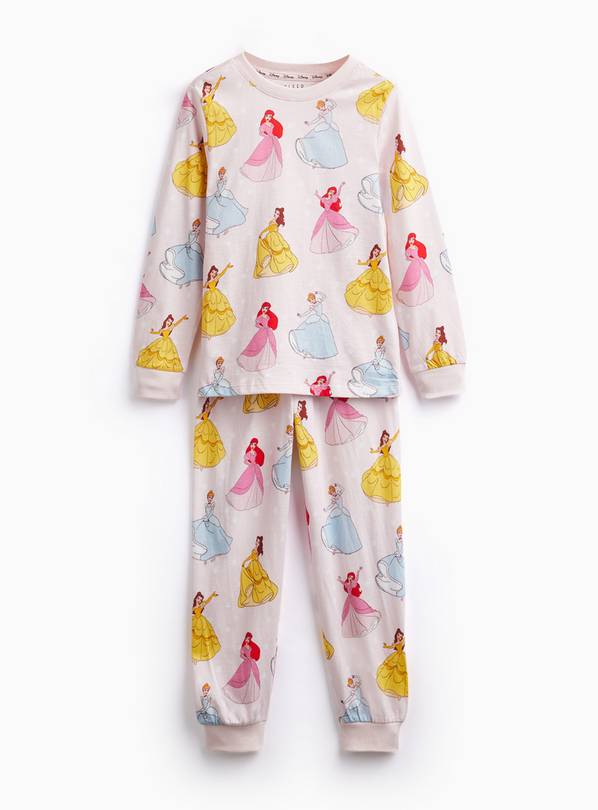 Pink Disney Princess Polkadot Long Sleeve Top 1-2 years