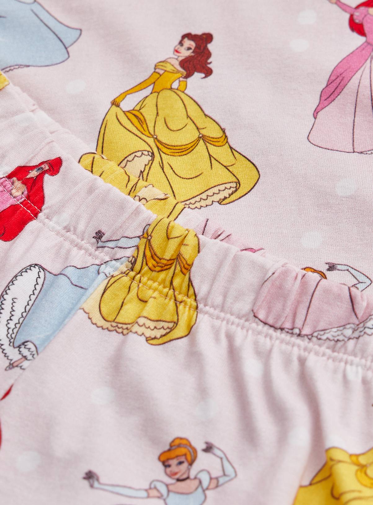 Pink Disney Princess Polkadot Long Sleeve Top 2-3 years - Image 2