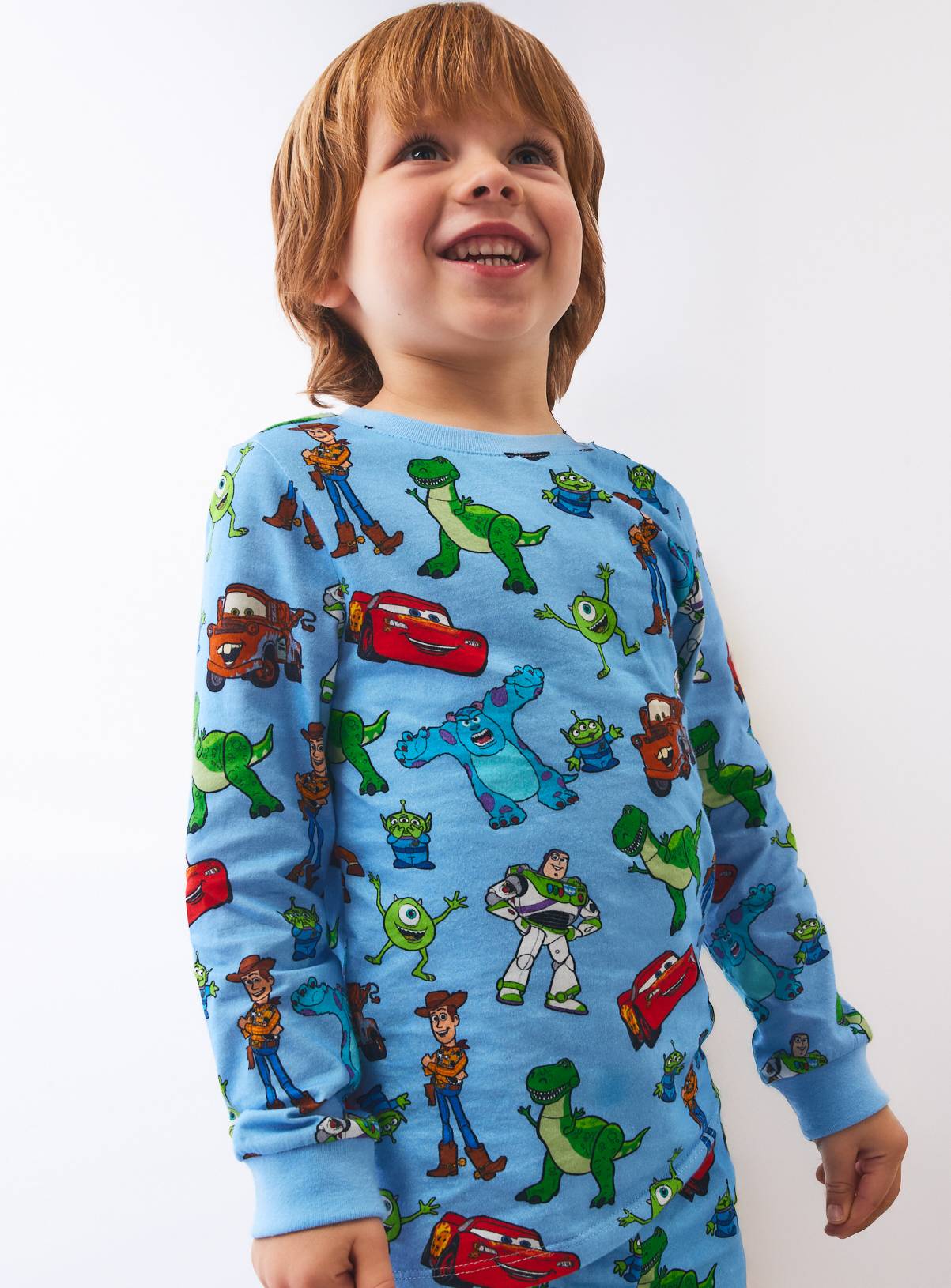Disney Pixar Character Print 2-Piece Pyjama Set 2-3 years - Image 1
