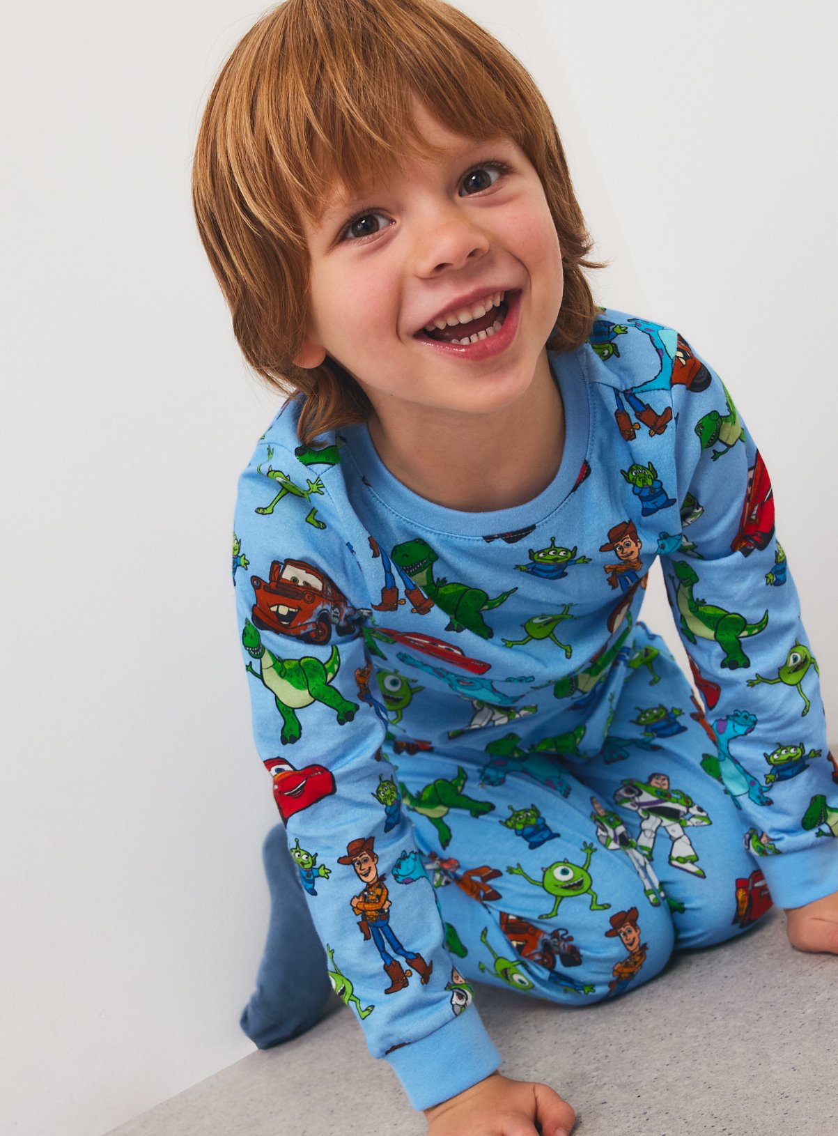 Disney Pixar Character Print 2-Piece Pyjama Set 2-3 years - Image 2 thumbnail