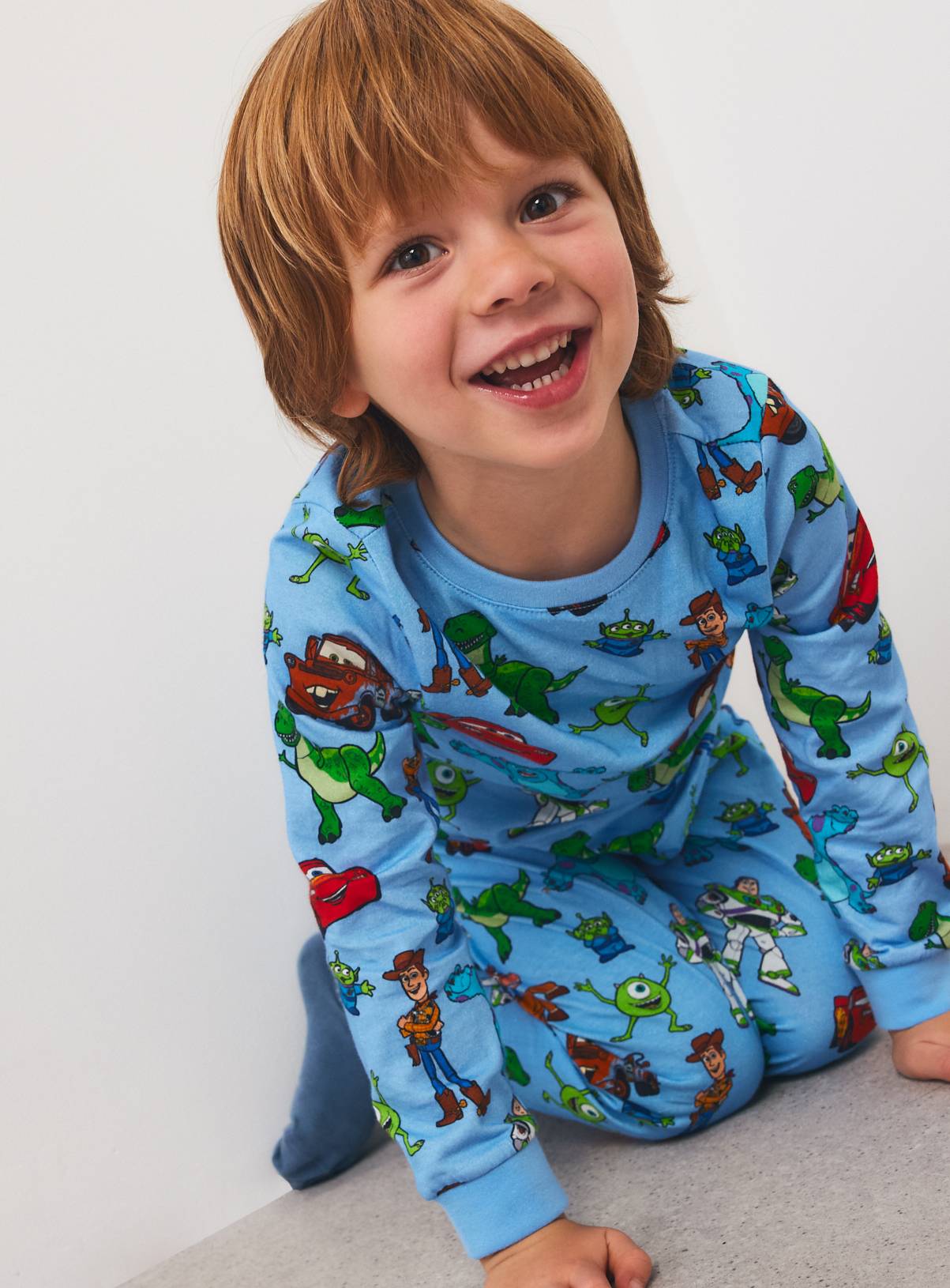 Disney Pixar Character Print 2-Piece Pyjama Set 2-3 years - Image 2