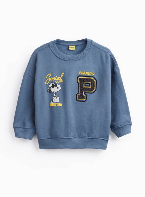 Blue Snoopy Graphic Sweatshirt 1-2 years