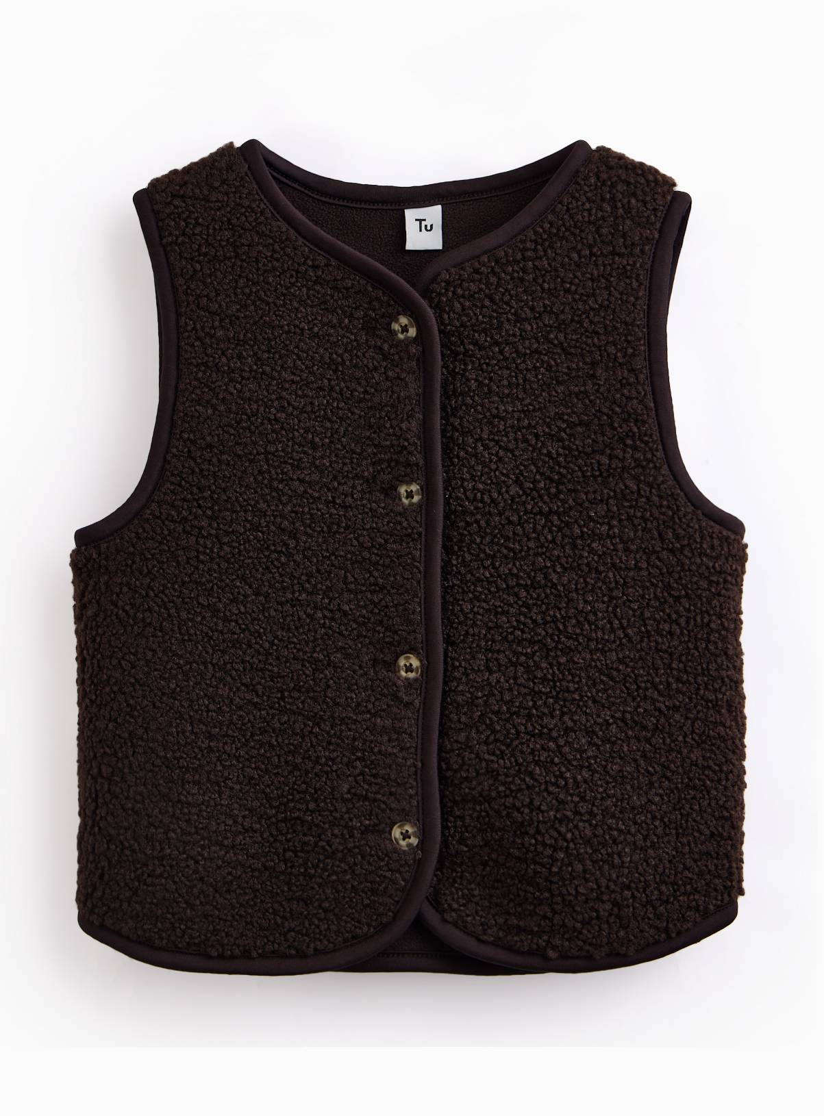 Brown Borg Gilet 6 years - Image 1