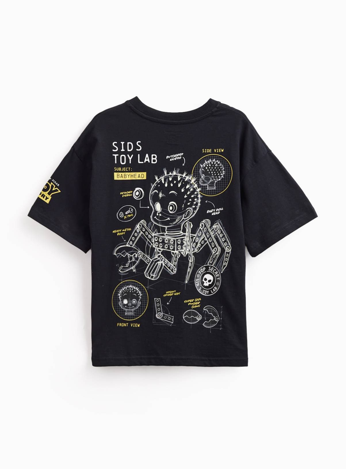 Black Toy Story Graphic T-Shirt 9 years - Image 3