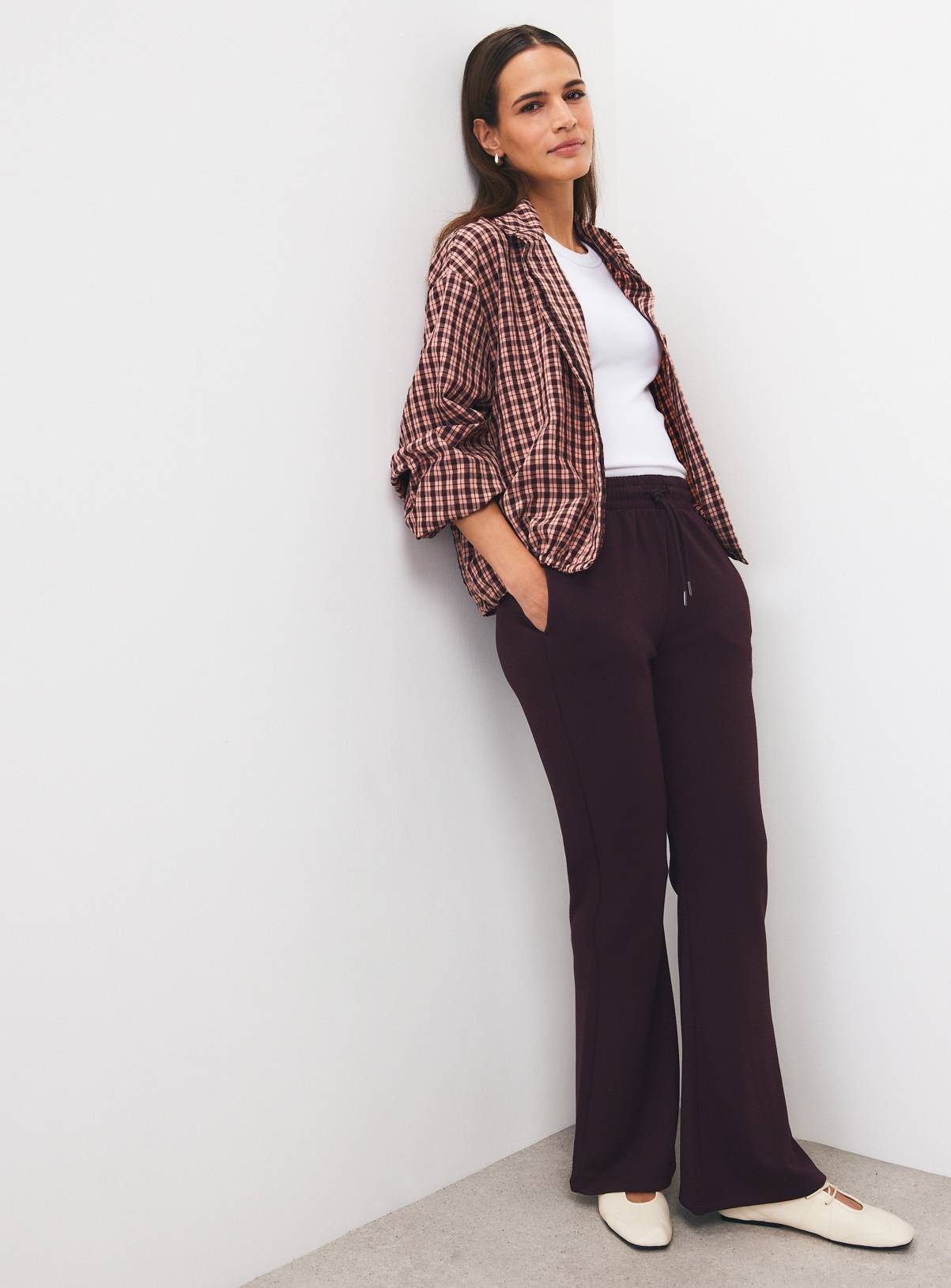 Plum Scuba Kickflare Co-ord Joggers XXL - Image 2