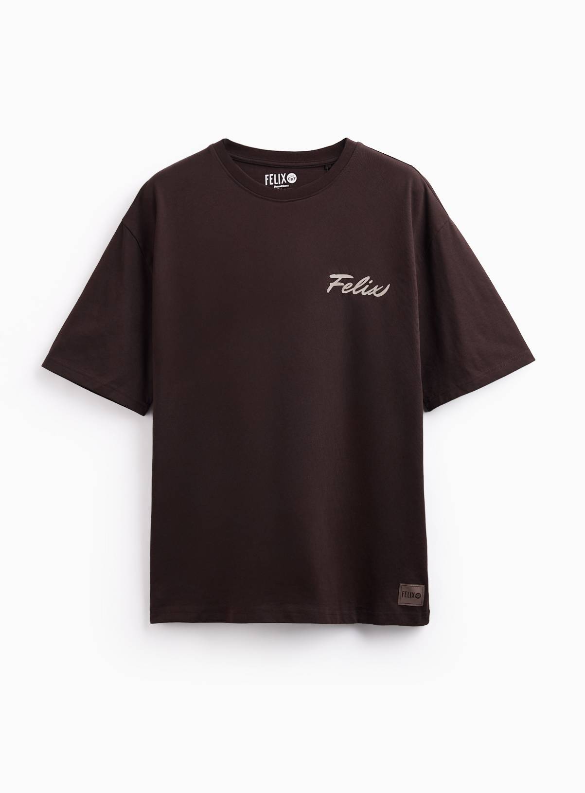 Brown Felix the Cat Graphic T-Shirt L - Image 3