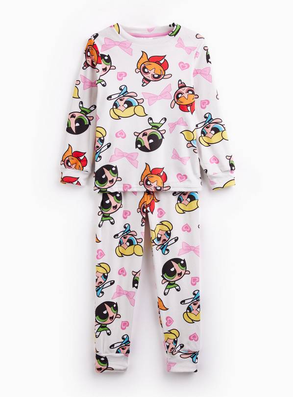 Cream Powerpuff Girls Pyjama Set 5-6 years