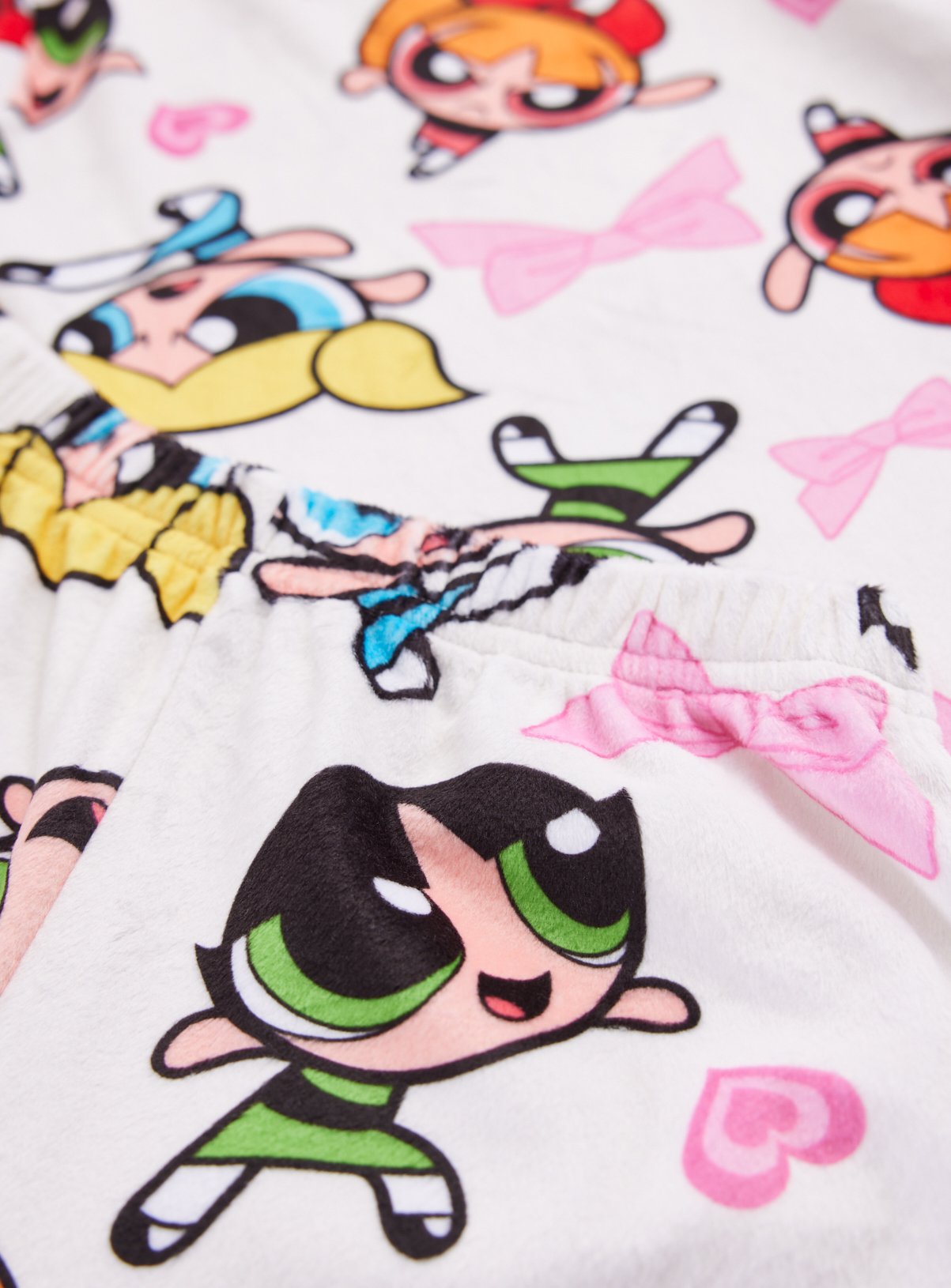 Cream Powerpuff Girls Pyjama Set 5-6 years - Image 2 thumbnail