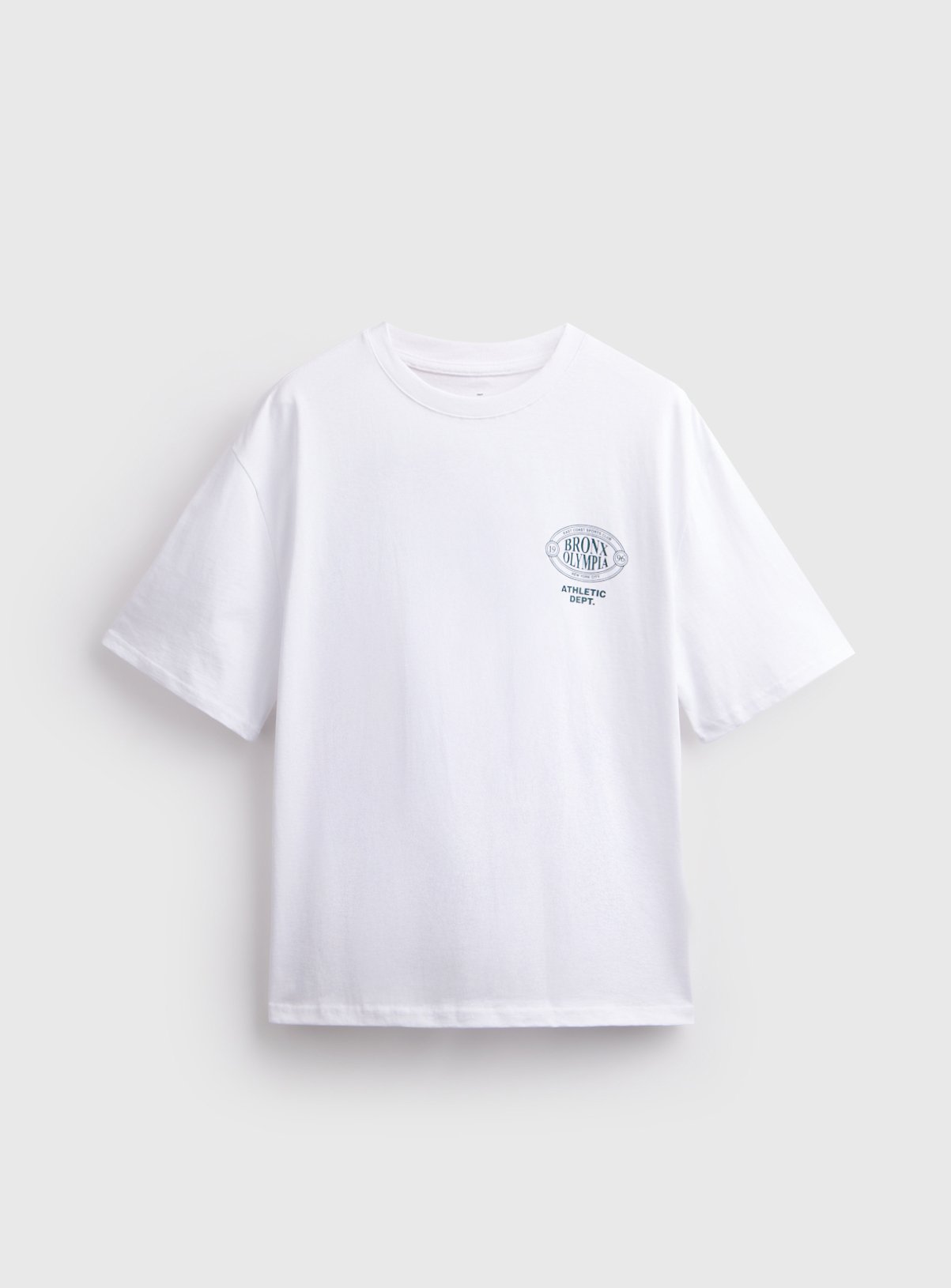 Bronx Olympia East Coast Sports Club White Graphic T-Shirt XXL - Image 3 thumbnail