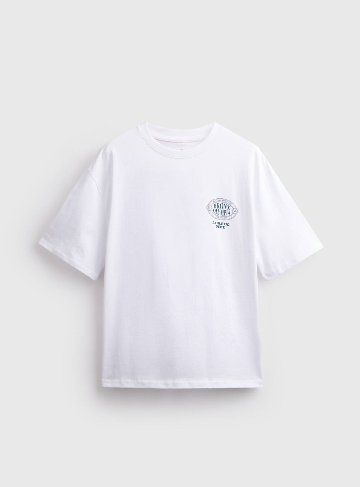 Bronx Olympia East Coast Sports Club White Graphic T-Shirt XXL - Image 3