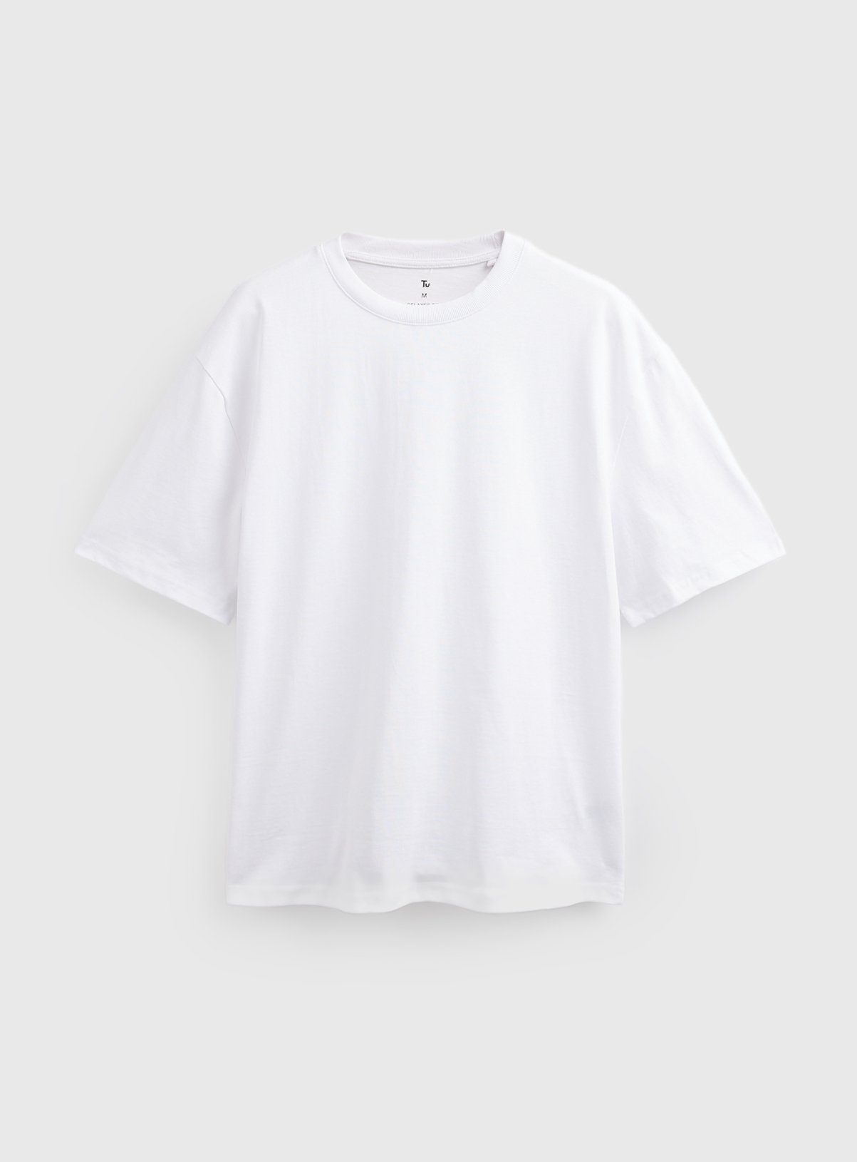 White Relaxed Fit Dry Handle T-Shirt XL - Image 3 thumbnail