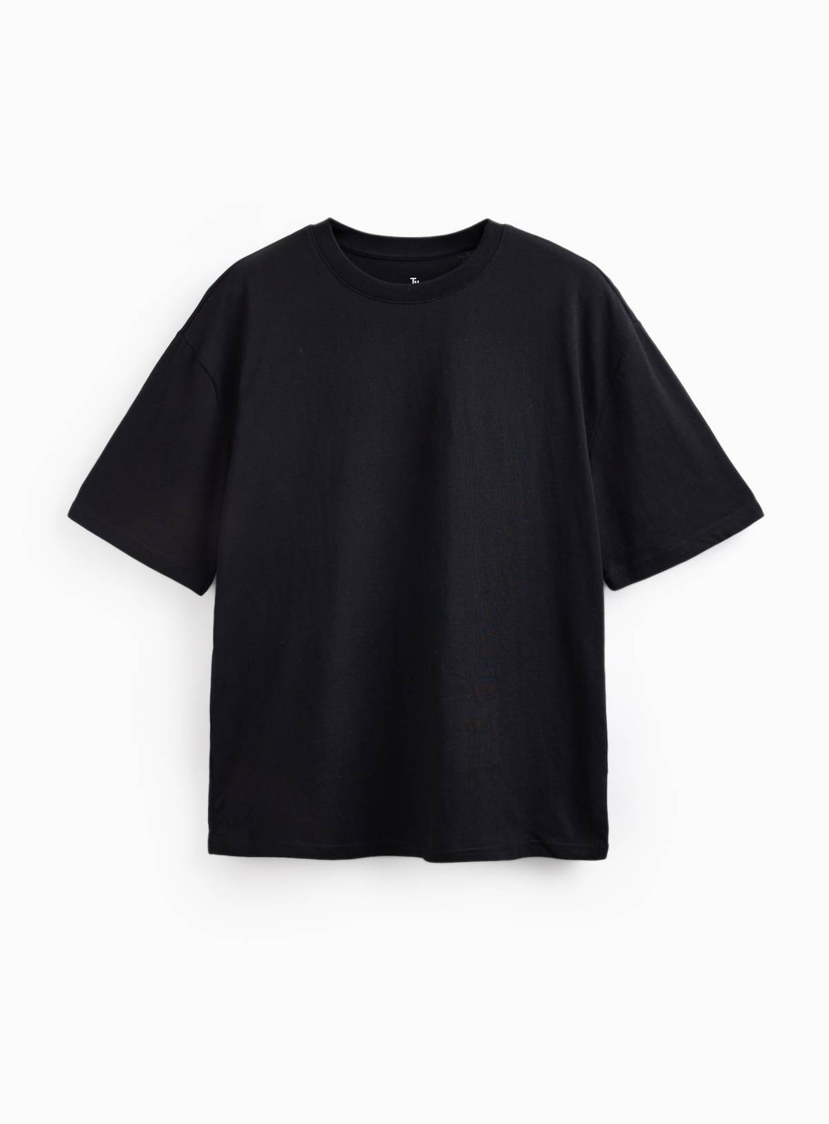 Black Relaxed Fit Dry Handle T-Shirt M - Image 3