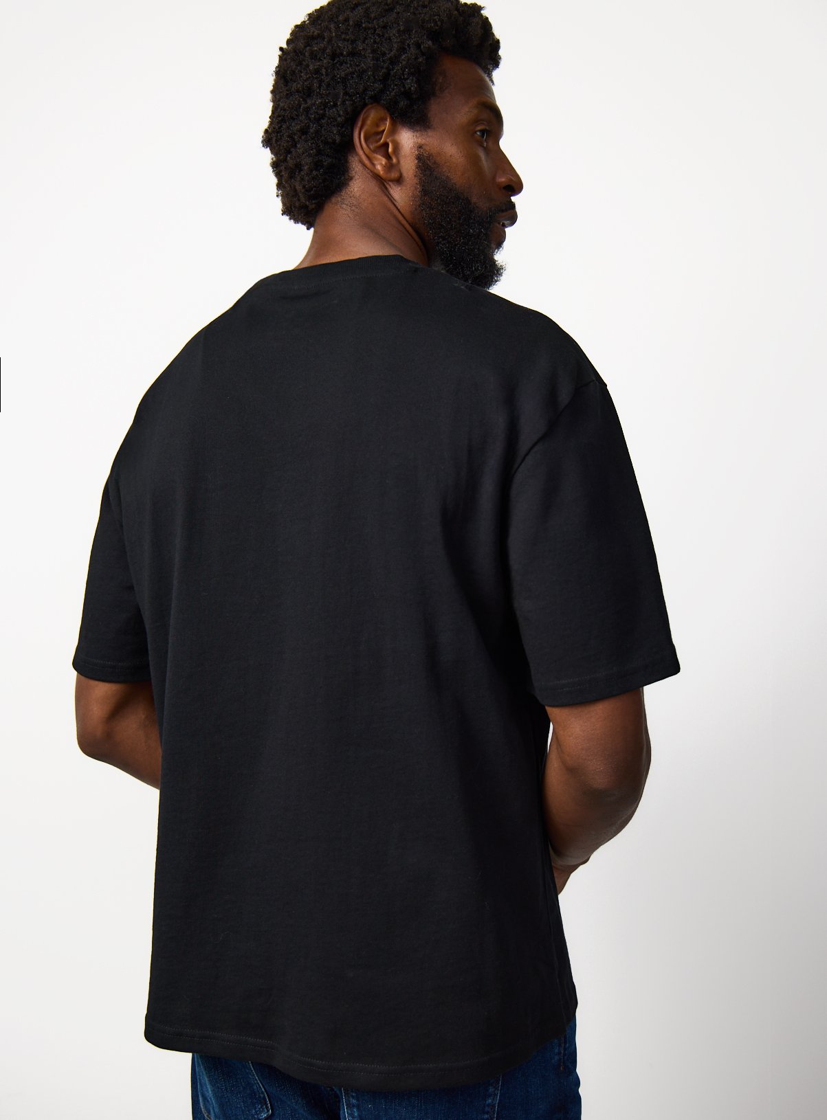 Black Relaxed Fit Dry Handle T-Shirt M - Image 5 thumbnail