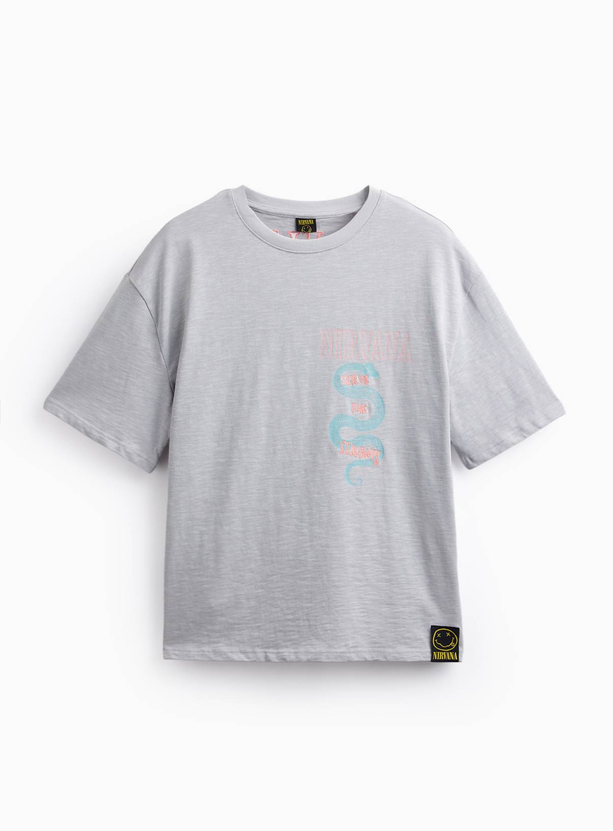 Official Nirvana Serve The Servants Band T-Shirt XL - Image 3