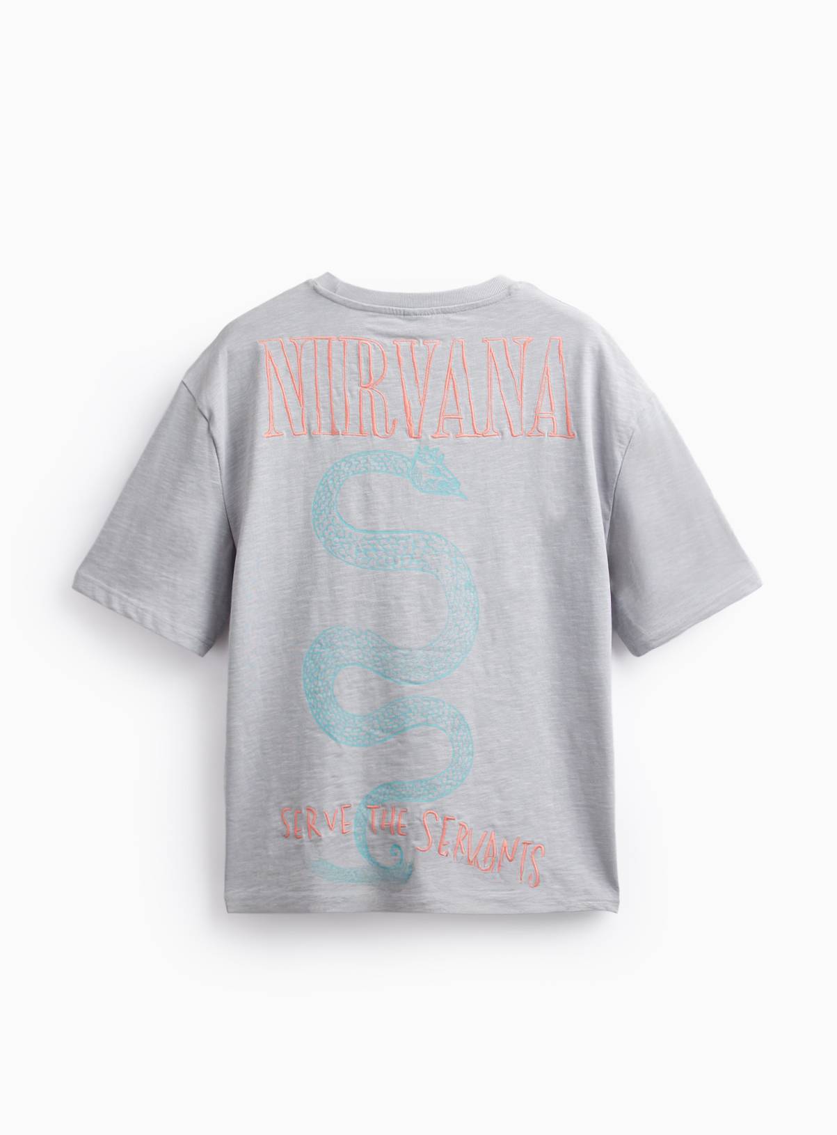Official Nirvana Serve The Servants Band T-Shirt XL - Image 4