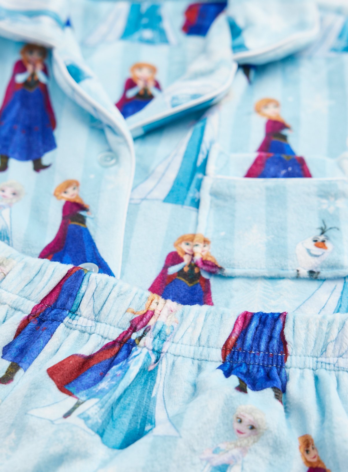 Disney Frozen Traditional Jersey Pyjama Set 2-3 years - Image 2 thumbnail