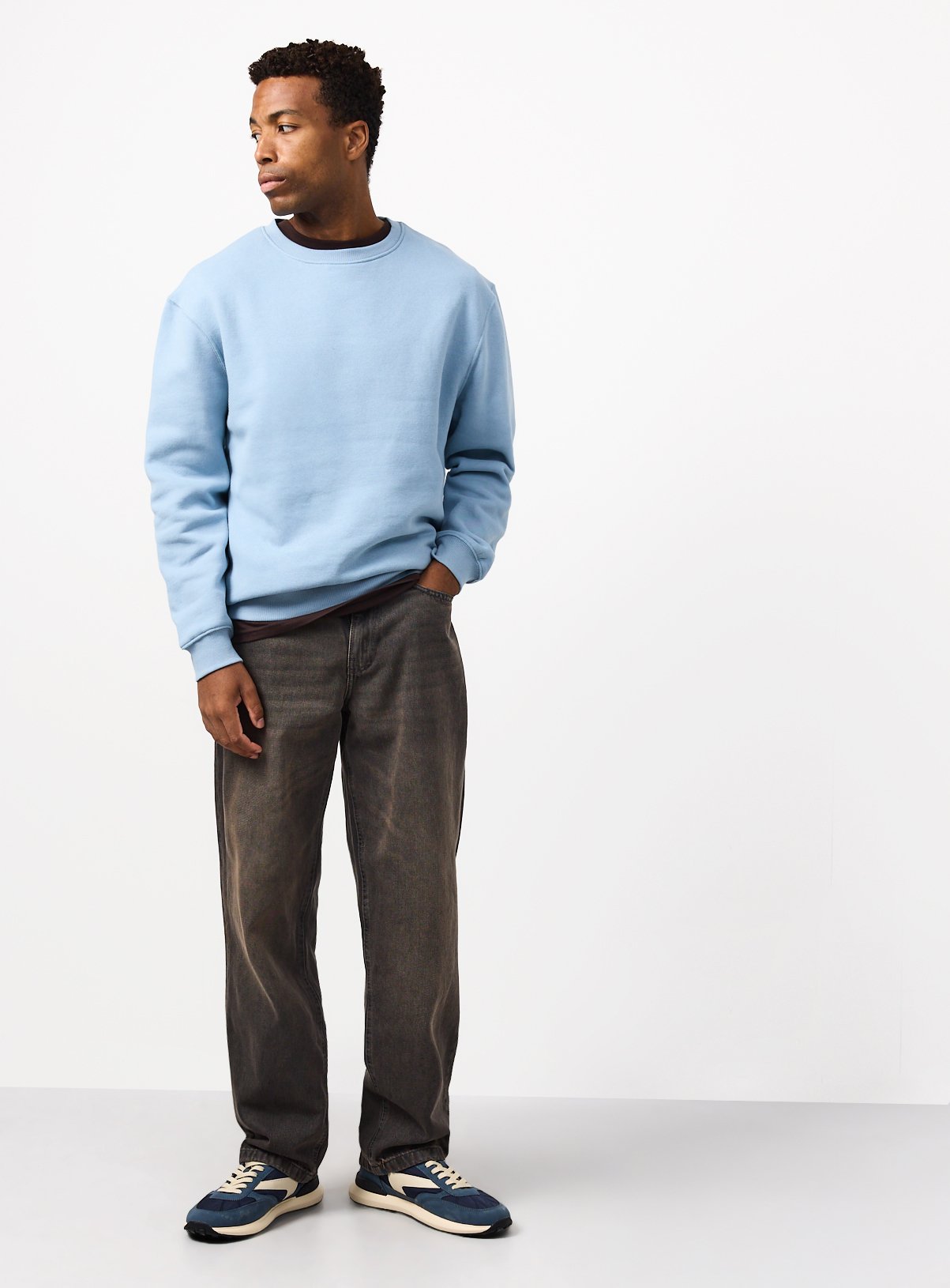 Blue Ultimate Crew Neck Sweatshirt XXXL - Image 2 thumbnail