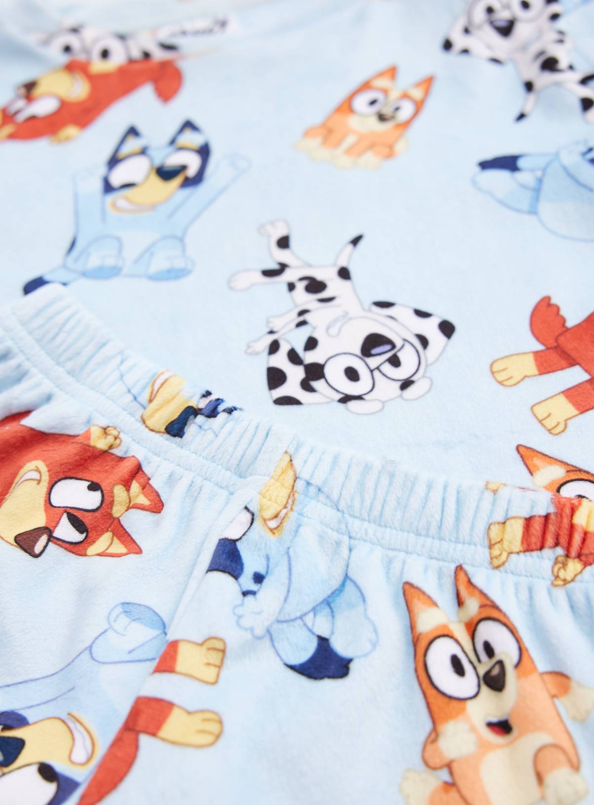Blue Bluey All-Over Print Pyjama Set  7-8 years - Image 2