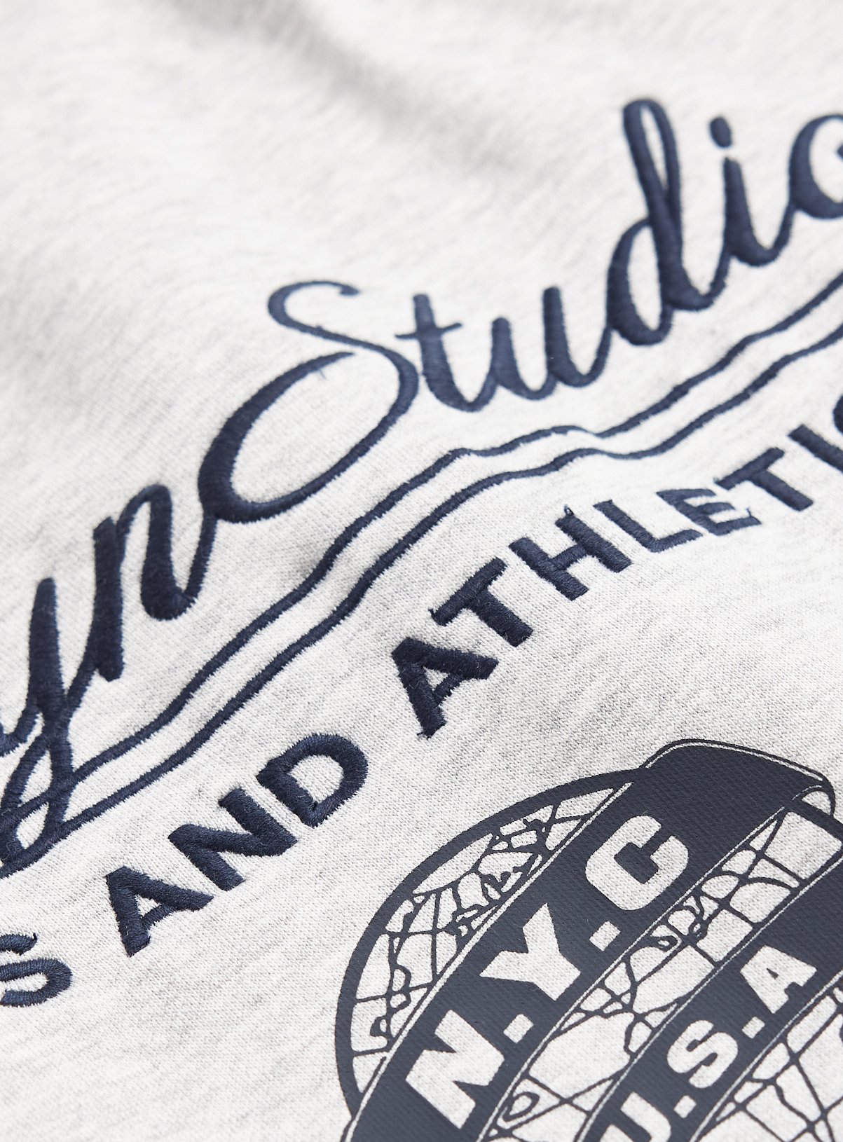 Grey Brooklyn Graphic Sweatshirt  M - Image 4 thumbnail