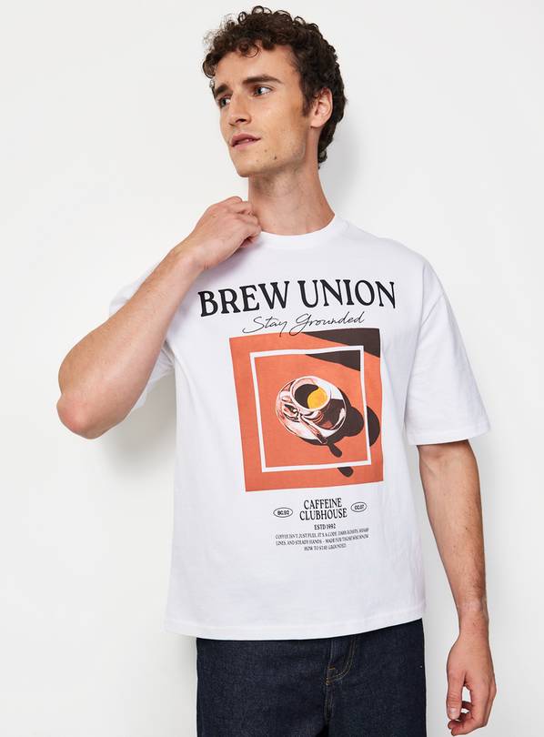 White Brew Union T-Shirt S