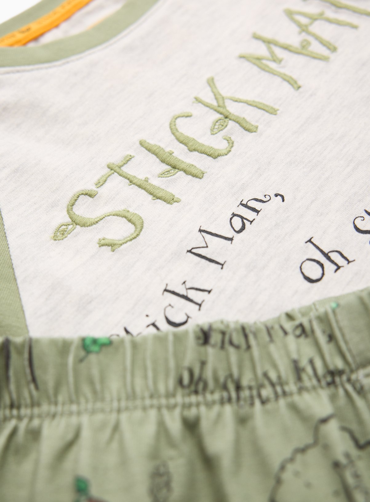 Julia Donaldson Stick Man Jersey Pyjama Set 1-2 years - Image 2 thumbnail