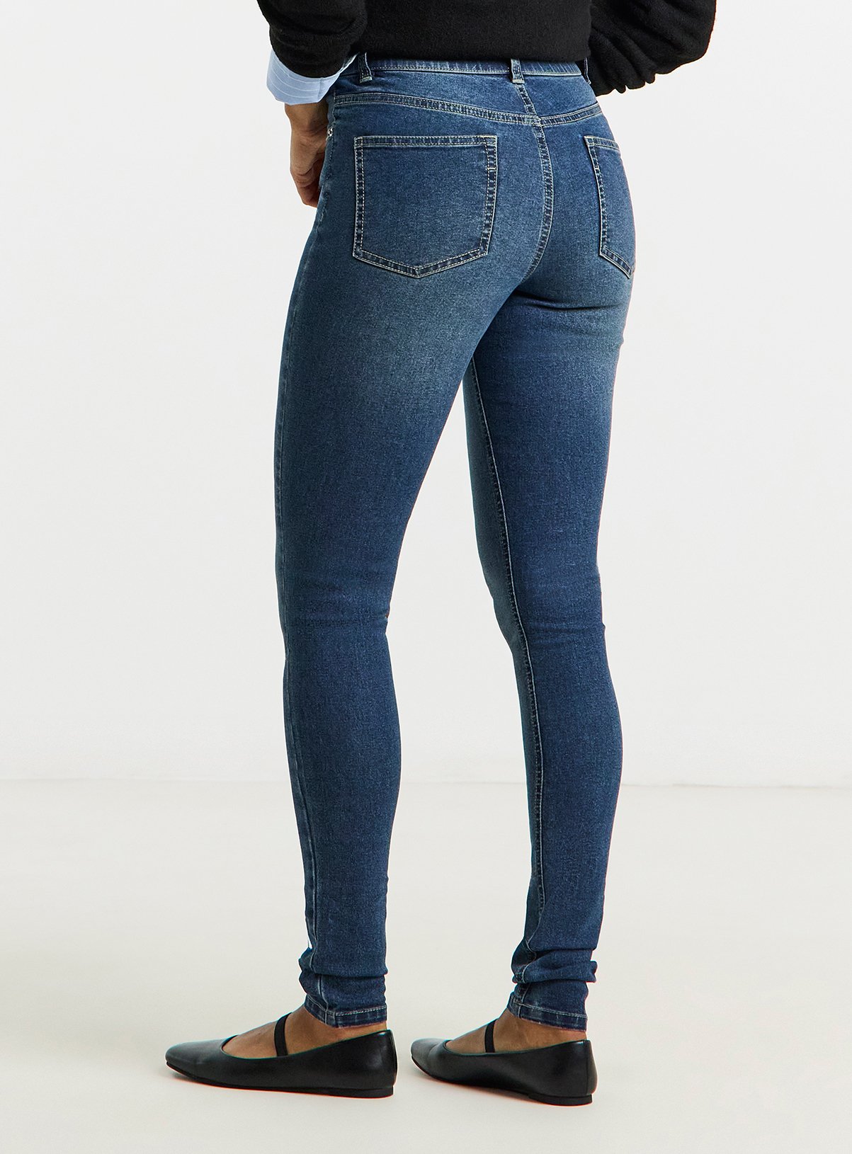 SIMPLY BE Vintage Blue 24/7 Skinny Jean 16S - Image 2 thumbnail