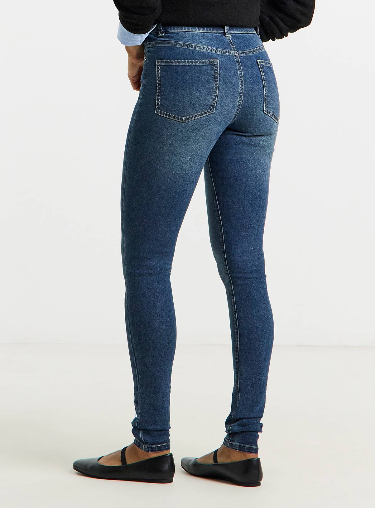 SIMPLY BE Vintage Blue 24/7 Skinny Jean 16S - Image 2